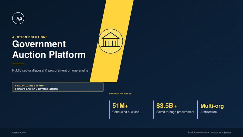 government auction platform