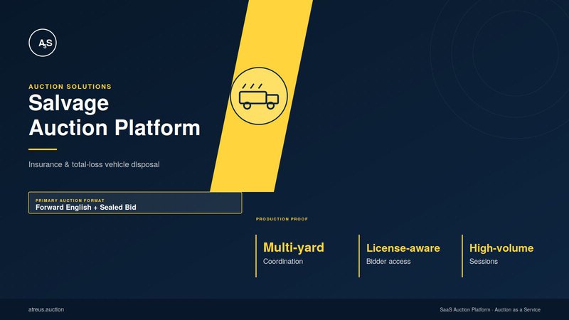 salvage auction platform